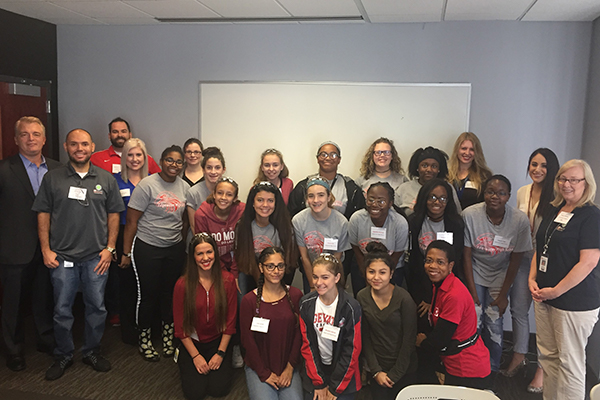 Lectures for local girl students by Mitsubishi Hitachi Power Systems Americas, Inc.