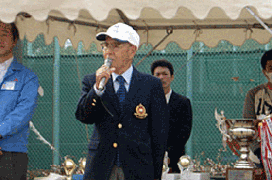 高砂市サッカー協会 馬場会長
