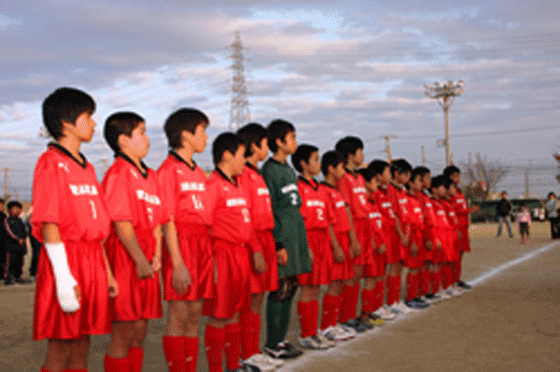 優勝した平岡北サッカークラブ