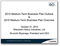 Image: 2012 Medium-Term Business Plan Outlook & 2015 Medium-Term Business Plan Overview