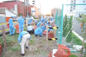 冷熱事業本部(愛知)の清掃活動