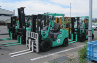 donated forklifts