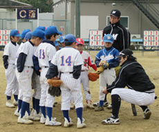 三菱重工神戸硬式野球部野球教室