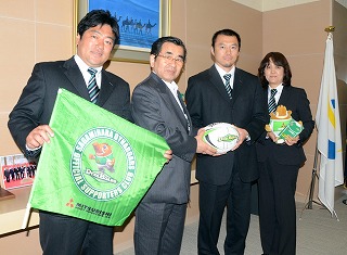 福島県伊達市 仁志田市長を訪問