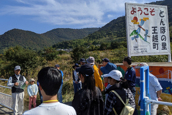 Listening to a talk on depopulation and the graying of society by a member of the Executive Committee for the Creation of Satoumi in Ogoshi