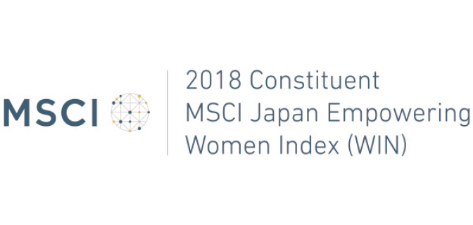 2018 Constituent MSCI Japan Empowering Women Index (WIN)