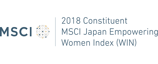 2018 Constituent MSCI Japan Empowering Women Index (WIN)