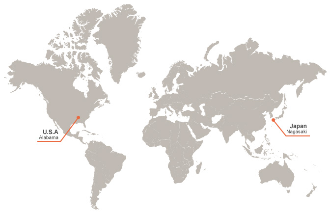 Coal Fired Demonstration Experiences described in world map.