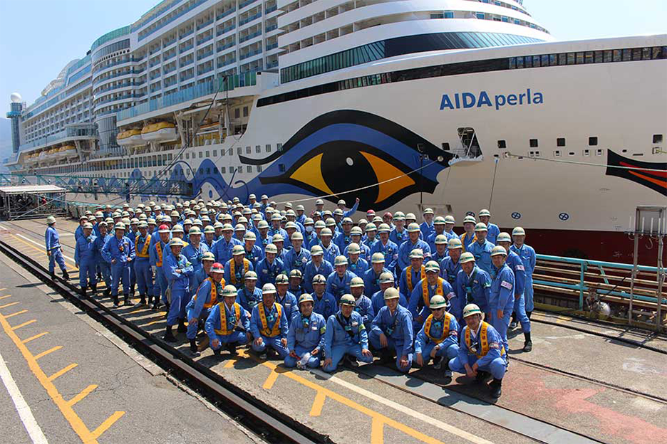 Mitsubishi Heavy Industries Ltd Global Website Large Cruise Ships To Aida Cruises