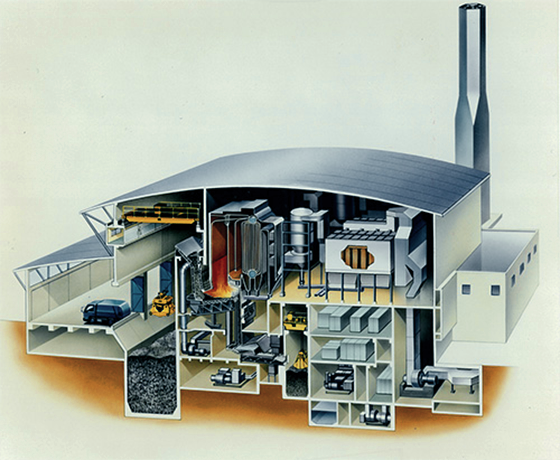 Mitsubishi Stoker Waste-to-Energy System