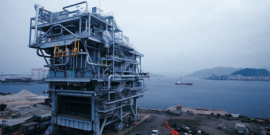 Photo:The Nagasaki Shipyard & Machinery Works manufactures steam turbines for GTCC power generation as well as large-scale modules,
