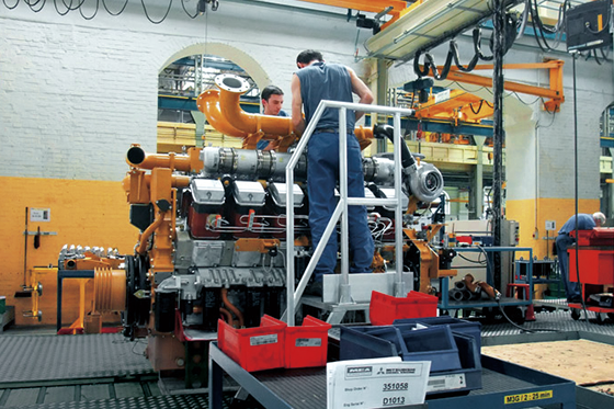 Photo:MHI's production base in Alsace, northeastern France.