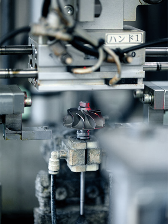 Cleaning of the rotor