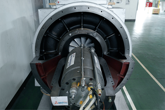 Reduced-size model of the Hybrid Turbocharger(MET42MAG)