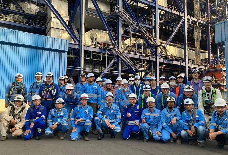 On-site Construction Crew