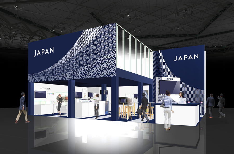 Image of Japan Pavilion（Courtesy of the Ministry of the Environment）