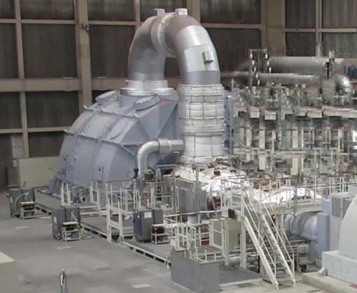 Steam turbine at T-Point 2