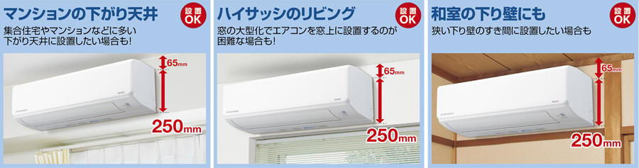 コンパクト室内機