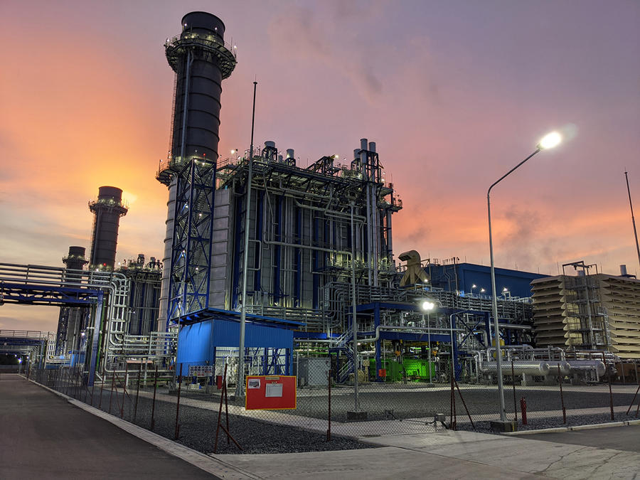 The GTCC Power Plant in Chonburi