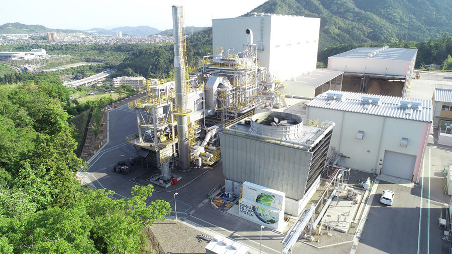 Seifu Shinto biomass power plant (photo courtesy of Taihei Dengyo Kaisha, Ltd.)