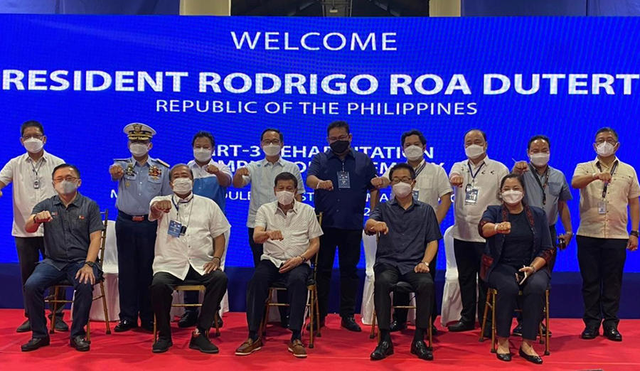 Project completion was celebrated on March 22, 2022
in a ceremony attended by the Philippine President
and the Japanese Ambassador to the Philippines