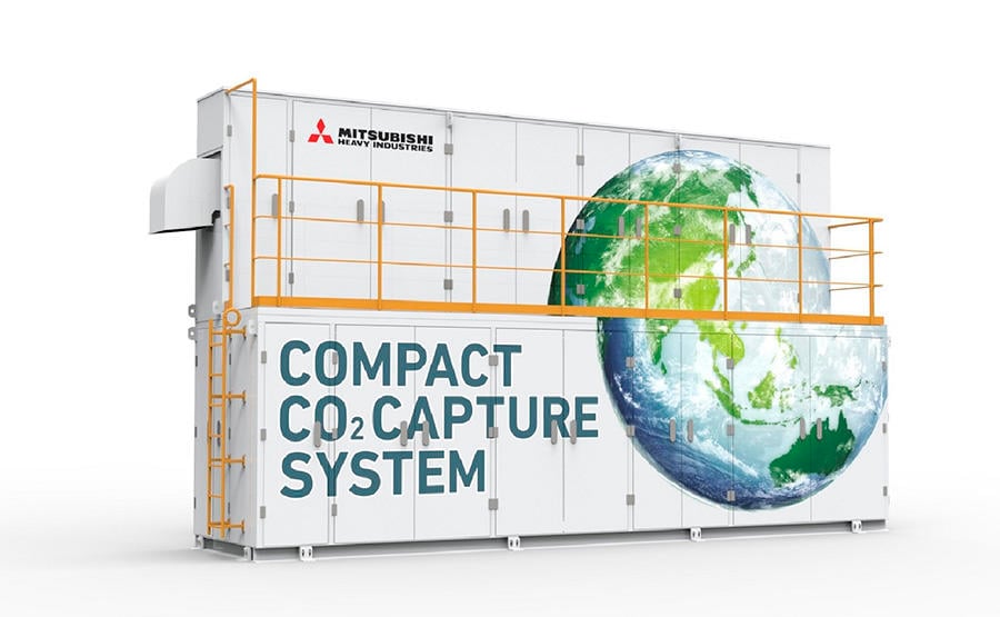 MHIENG’s compact CO<sub>2</sub> capture system