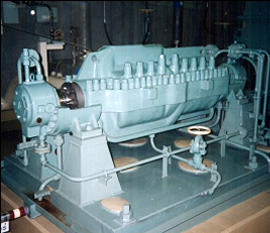 Motor driven uxiliary feed water pump