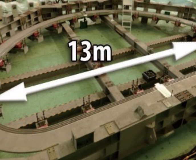 国際熱核融合炉(ITER)TFコイル外観
