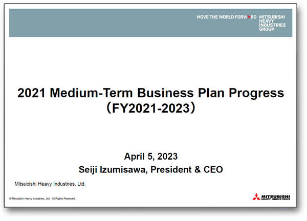 2021 Medium-Term Business Plan Progress（April 5,2023）