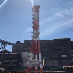 日本製鉄株式会社 東日本製鉄所 君津地区 1製鋼転炉燃焼放散筒 製作・据付