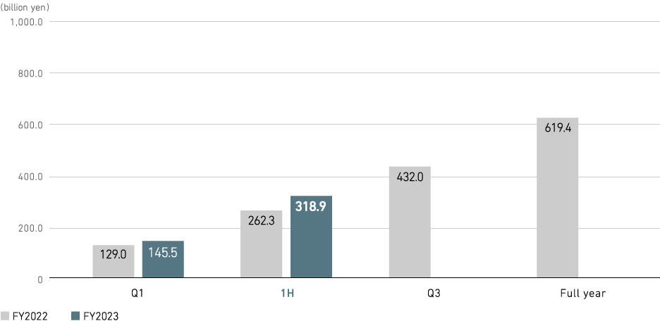 Revenue (consolidated)