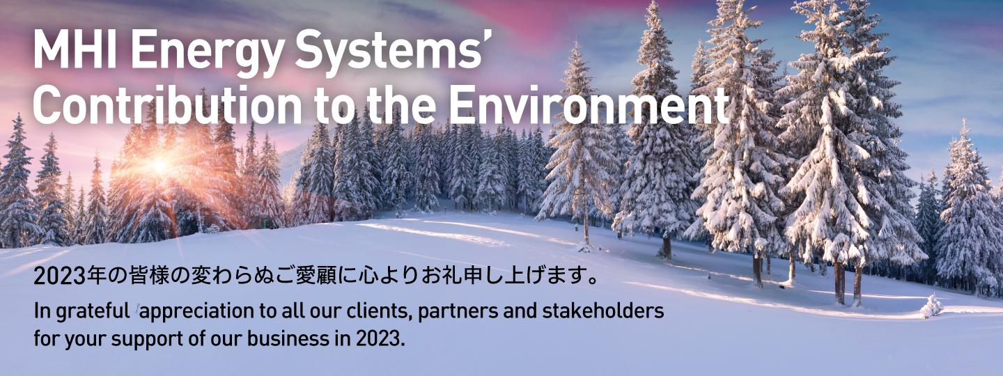 MHI Energy Systems' Contribution to the Environment