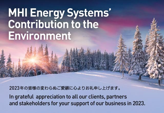 MHI Energy Systems' Contribution to the Environment