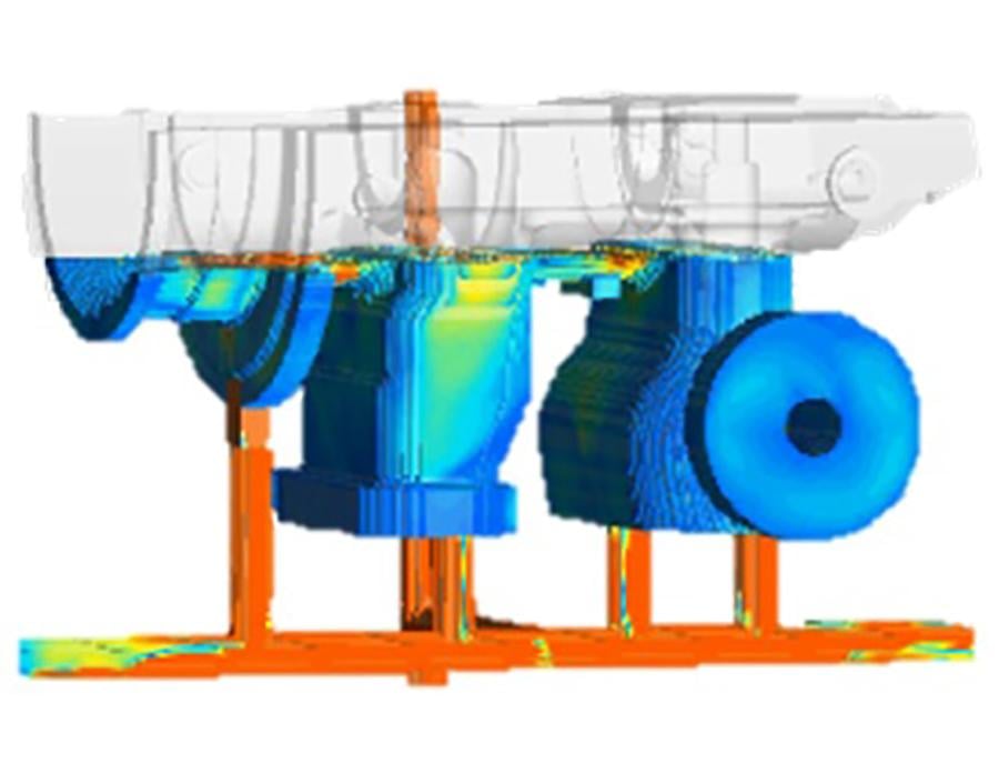 Conceptual image of casting analysis