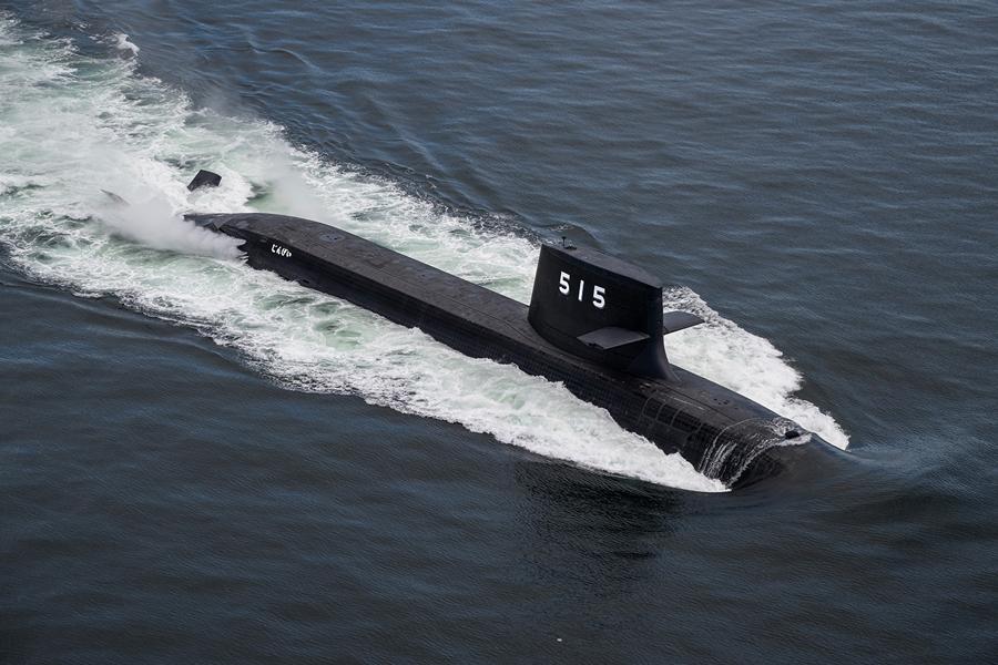 3,000トン型潜水艦「じんげい」