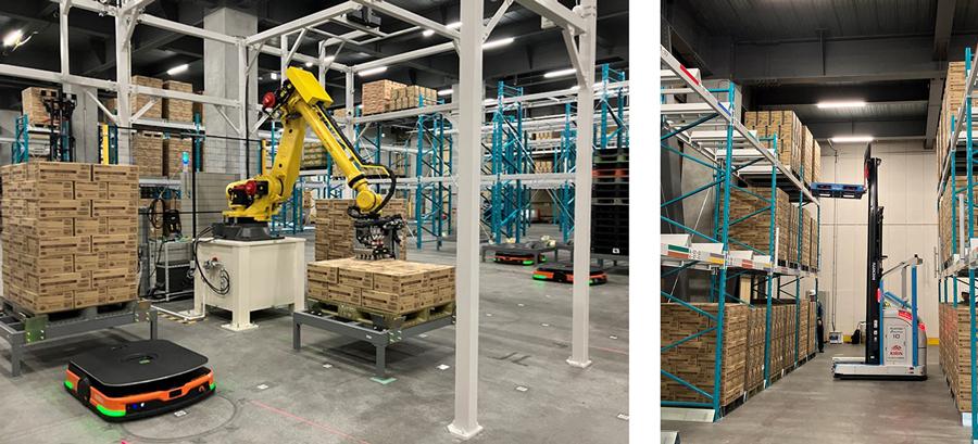 Implementation at the Ebina Logistics Center