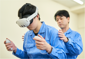 VR装置による危険体感