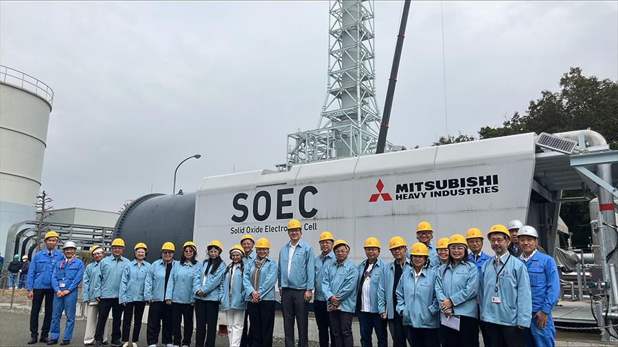 PTT visit to MHI Tagasako Hydrogen Park_3