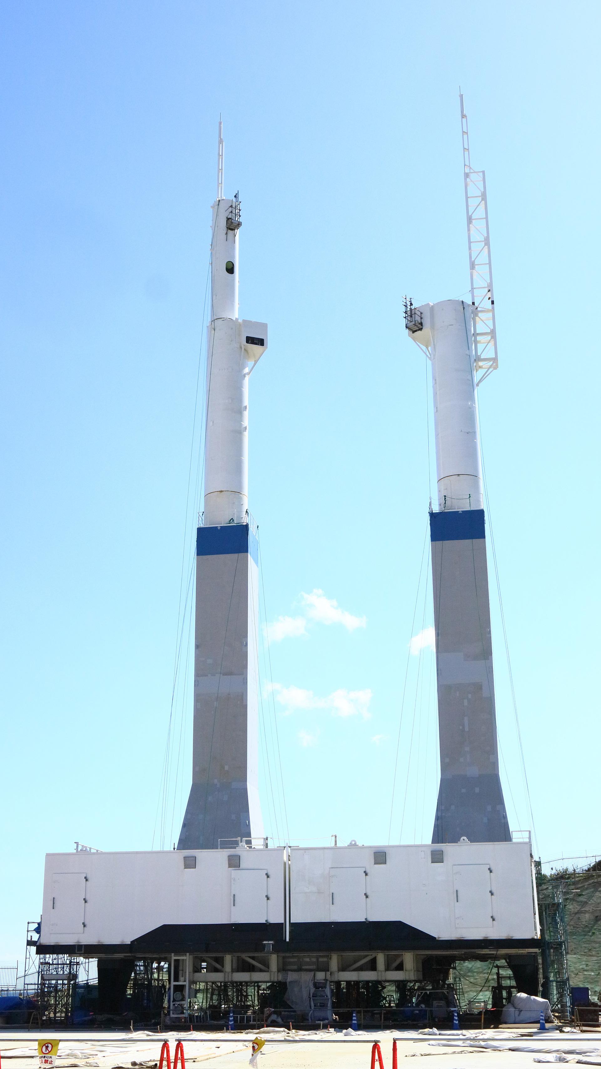 H3ロケット用新型移動発射台（種子島）