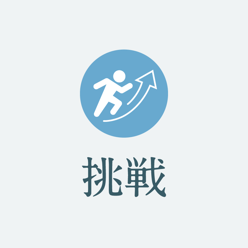挑戦