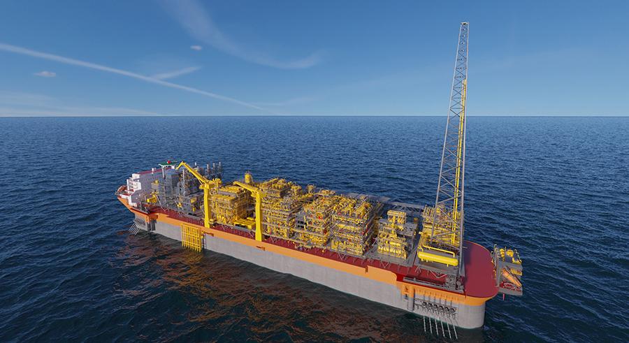 FPSO（SBMオフショア社提供）