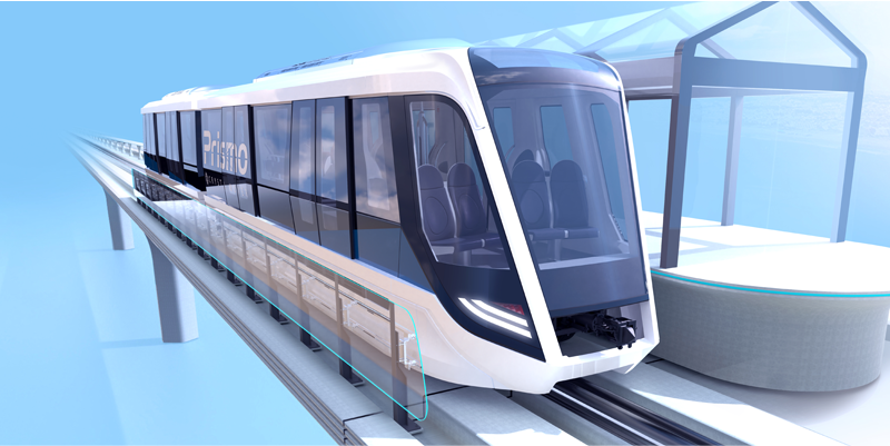 駅停車中に急速充電を行います
