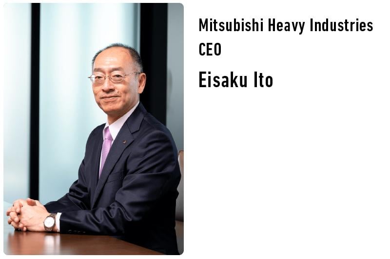 Mitsubishi Heavy Industries CEO Eisaku Ito