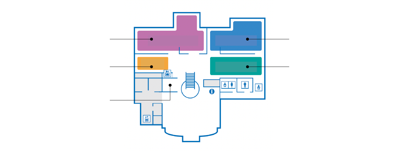 Exhibits & Facilities : 1st Floor