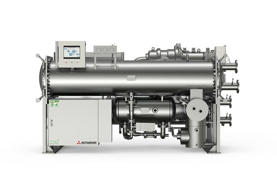 "ETI-W" (Centrifugal Heat Pump Effectively Using Waste Heat)