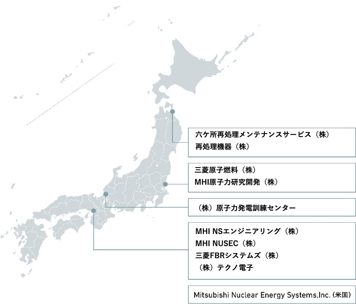 グループ企業主要拠点