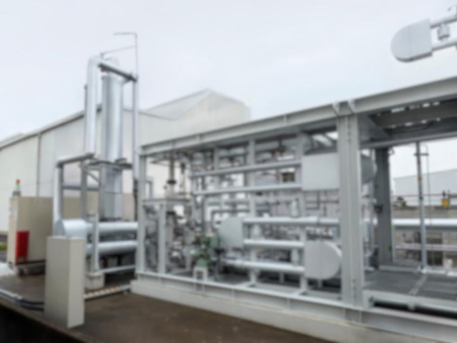 Pilot Plant for the Ammonia Cracking System