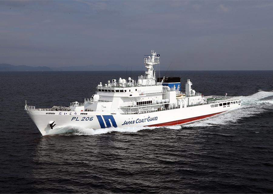 3,500トン型巡視船「だいとう」