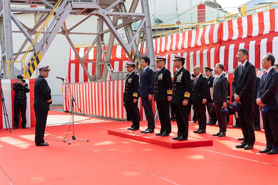 「あかし」の引渡式3