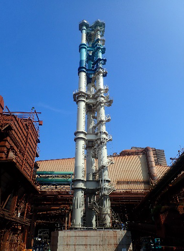 日本製鉄株式会社　関西製鉄所（和歌山地区）　製鋼煙突